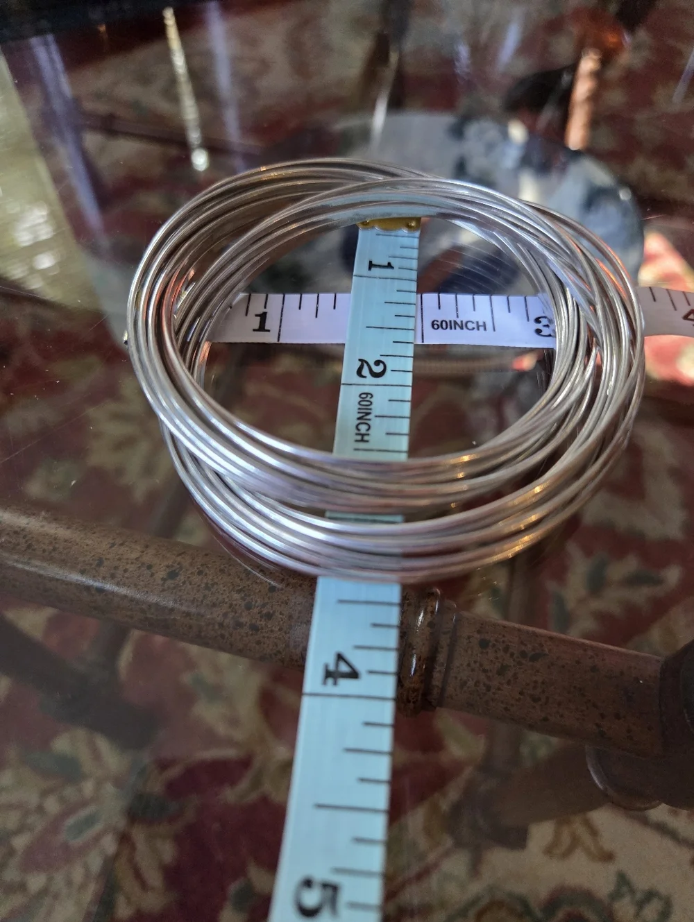 Vintage Sterling Silver 925  Silpada 21 Salute Connected Bangles - Picture 6 of 12